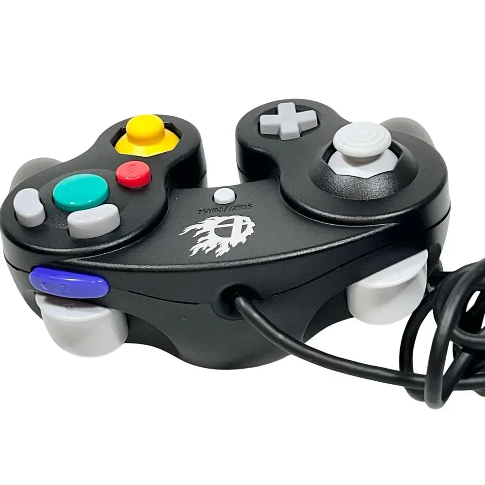 Nintendo GameCube Controller Super Smash Bros Black OEM DOL-003